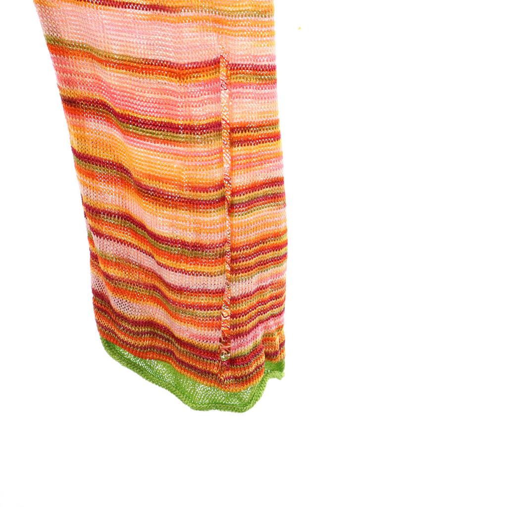 Missoni Made In Italy BoaterPattern Long Sleeve Cardigan 40 Women Used