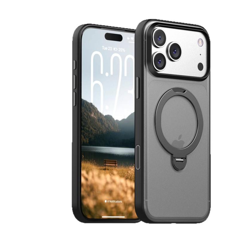 Magnetic Rotating Phone Case With Hidden Kickstand IPhone 17 Pro Max 18 TPU Anti-Drop Cover Slim Design