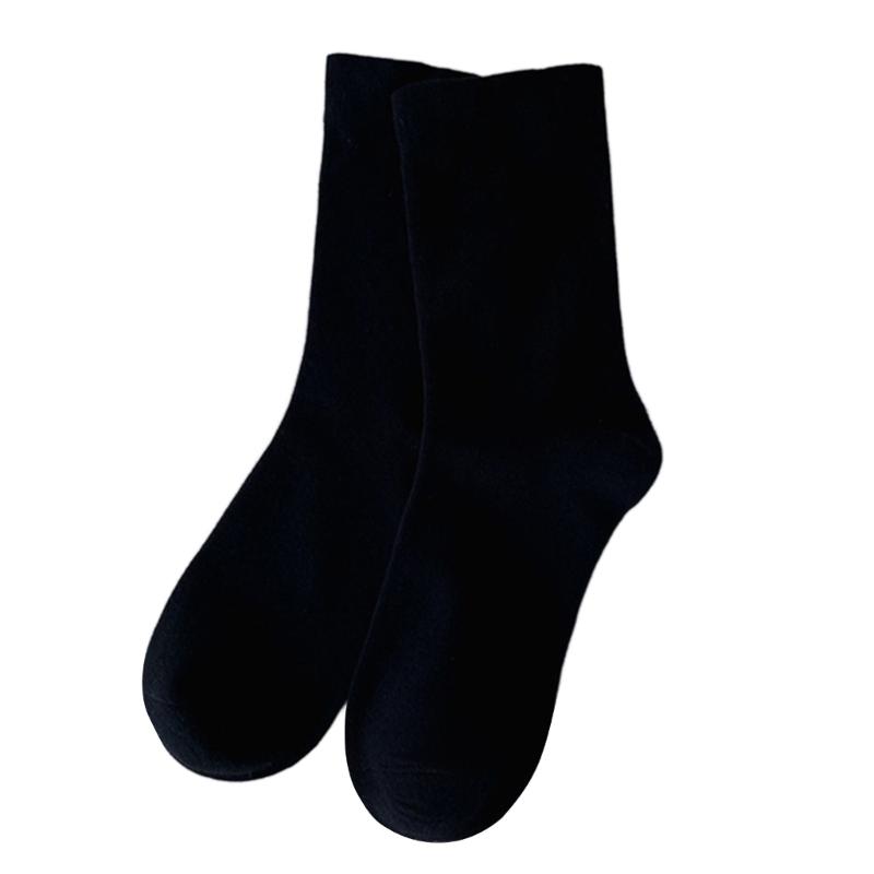 Fashion Women Casual Cotton Solid Color Crew Socks Japanese Style Summer Ice Silk Cooling Stockings Scrunch Ankle Socks