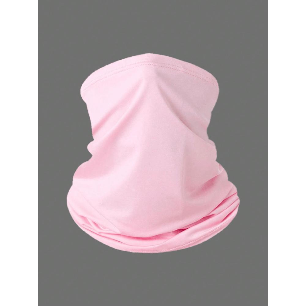 1pc Unisex Solid Color Balaclava Mask, Ski Mask, Suitable For Football Sports, Lightweight And Convenient, Sun Protection, Cycling Specific