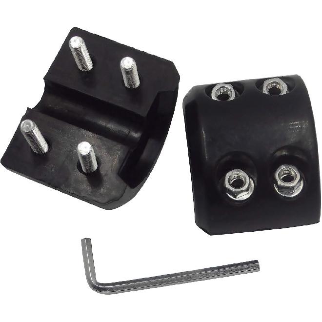 Winch Stopper ATV-SCHS Cable Hook Rubber Stopper Winch Line Saver with Allen Wrench for ATV UTV Winches(Black)