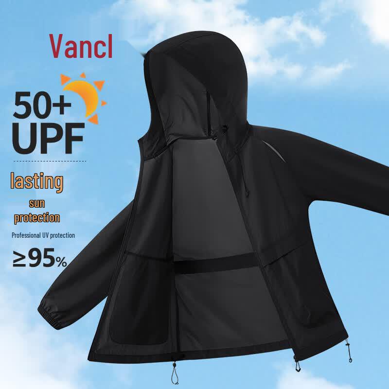 VANCL Men s Outdoor Anti-UV Hooded Sun Protection Jacket 2XL