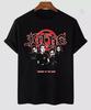 Nuova maglietta a maniche corte nera da uomo unisex con motivo Kittie Band