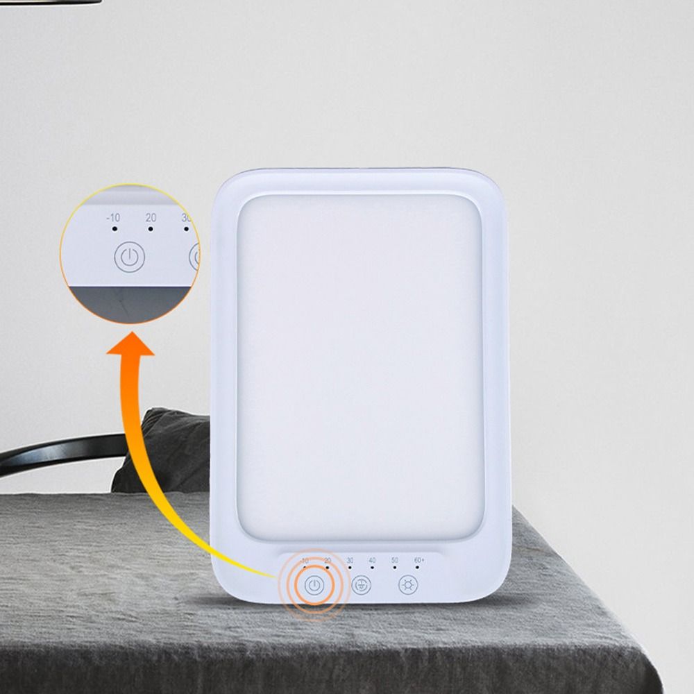 New Full Spectrum SAD Light Timing Tunable Color Temperature Brightness Lamp with Stand Bionic Sunlight Light