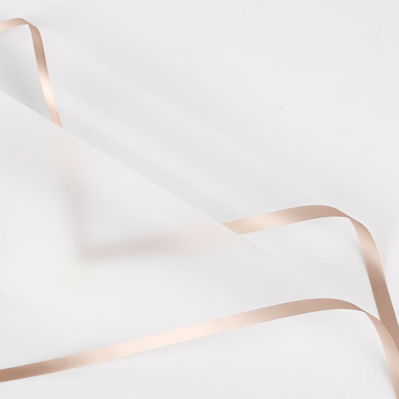 Blumenpapier, Weiches Licht, Einfarbig, Wasserdicht, Halbtransparent, Rosenstrauß-Verpackung, Geschenkverpackung, Strauß-Verpackung