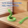 Cat Toy Snake 1pc Crinkle Sound Toy Soft Linen Interactive Kitten Exercise Kicking Toy Suitable for Indoor Cats Suitable