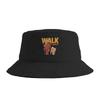 Couple Peace Minimalist Zen Art Walk For Peace Monks With Aloka Dog Bucket Hat  Foldable Fisherman Hats Summer Classic Caps