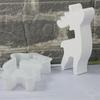 Deer Molds Silicone Deer Christmas Chocolate Molds Elk Shape Plaster Casting Mould For Fondant Soap Candle Crafts Holiday