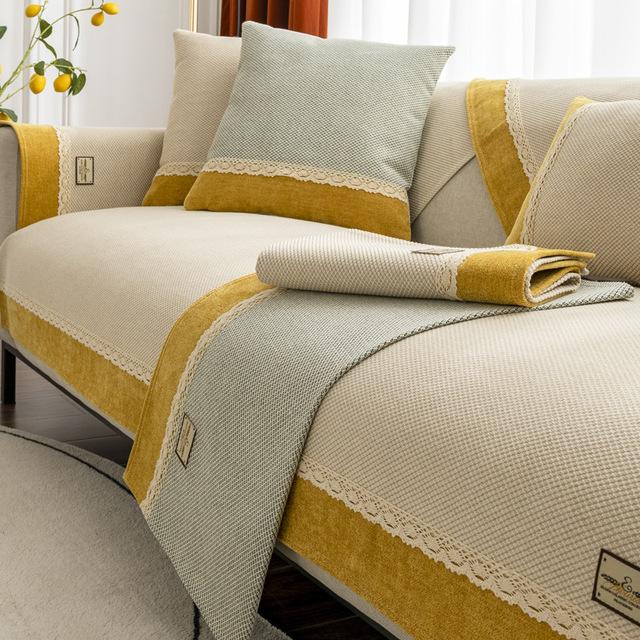 Pokrowce na sofę z lnu bawełnianego, antypoślizgowe, na sofę modułową, zdejmowane, zmywalne, dla zwierząt domowych, dla dzieci, na fotel rozkładany, pokrowce na sofę