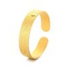 Gold-Plated Eight Treasures Lotus Bracelet for Women – Versatile Retro Chinese Openable Design