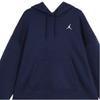 Jordan Brooklyn Fleece-Lined Thick Knit Pullover Hoodie Women Tops Blue DQ4459-410
