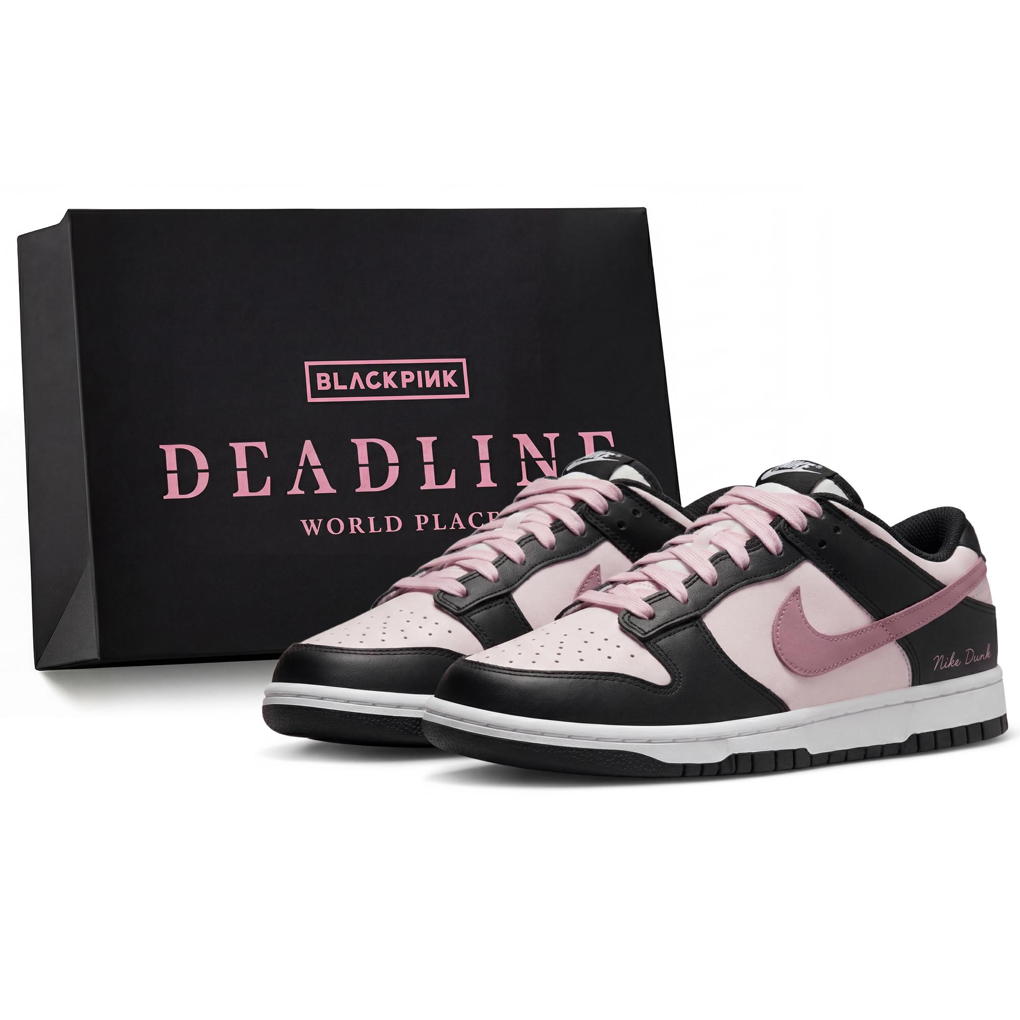

Nike Dunk BlackPink Cold Brew Pink Peach Abrasion Resistant Low top Skateboard Shoes Unisex Black Pink DD1503-101(Team210-S-BOX) 37.5