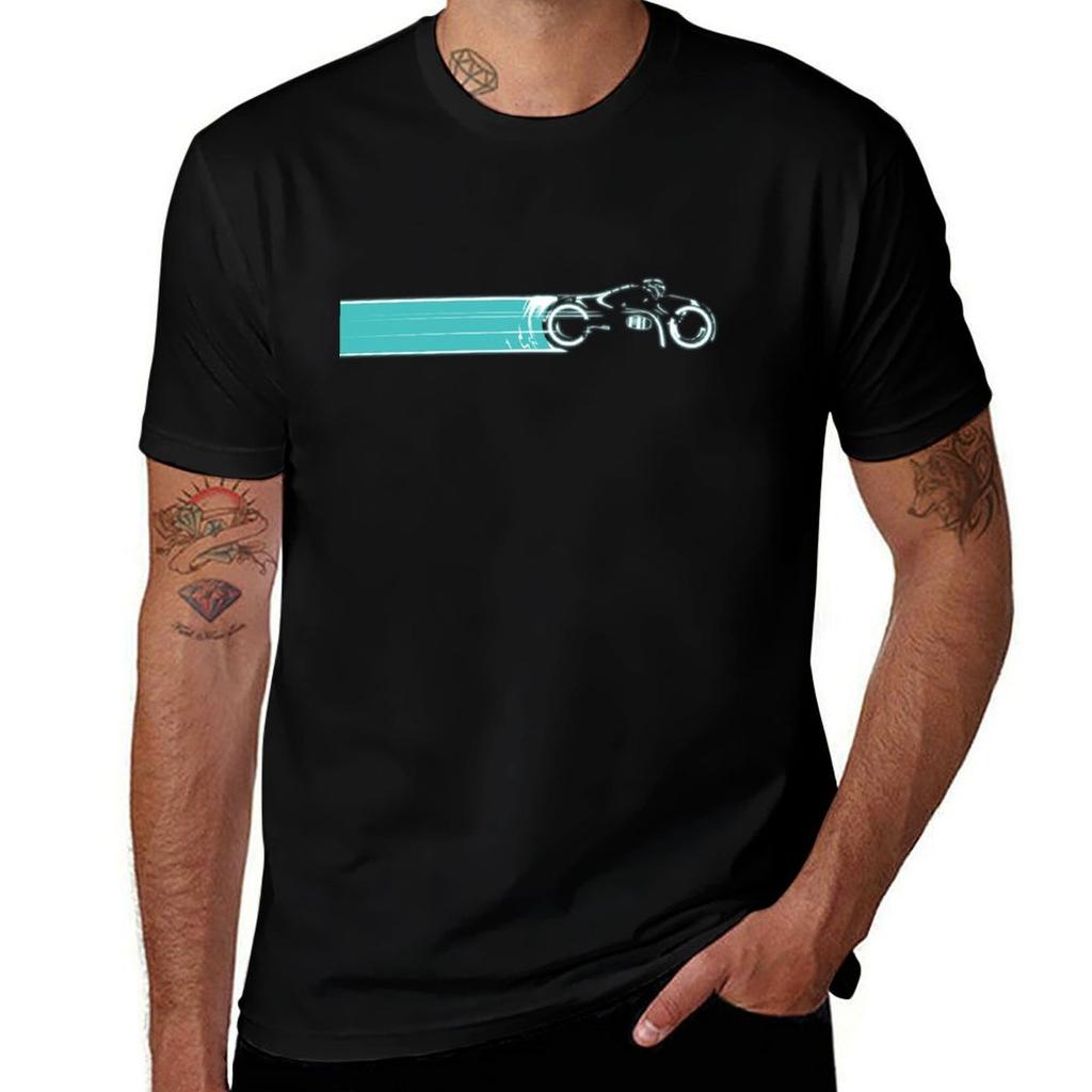 Tron Light Cycle 2010 Tshirt Sun Block Outdoor Tshirt