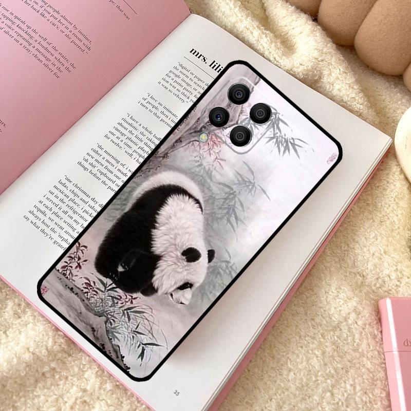 Chinese Bear Panda Case For Samsung Galaxy M31 M13 M11 M12 M14 M15 M06 M16 M36 M56 M53 M32 M52 M35 M55 M34 M54
