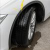 Ruedas de coche con diseño de fibra de carbono Arcos de neumáticos Guardabarros de rueda de coche en general Arcos de bocina Labios decorativos Protectores moldeados extendidos