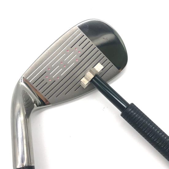 1 sett Golfkølle-sporsliper med 6 hoder Kompakt størrelse Gjenbrukbart 6-tips golfkølle-rengjøringsverktøy