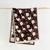 New elegant flower scarf commuting temperament fashionable high-end versatile imitation cashmere going out shawl women