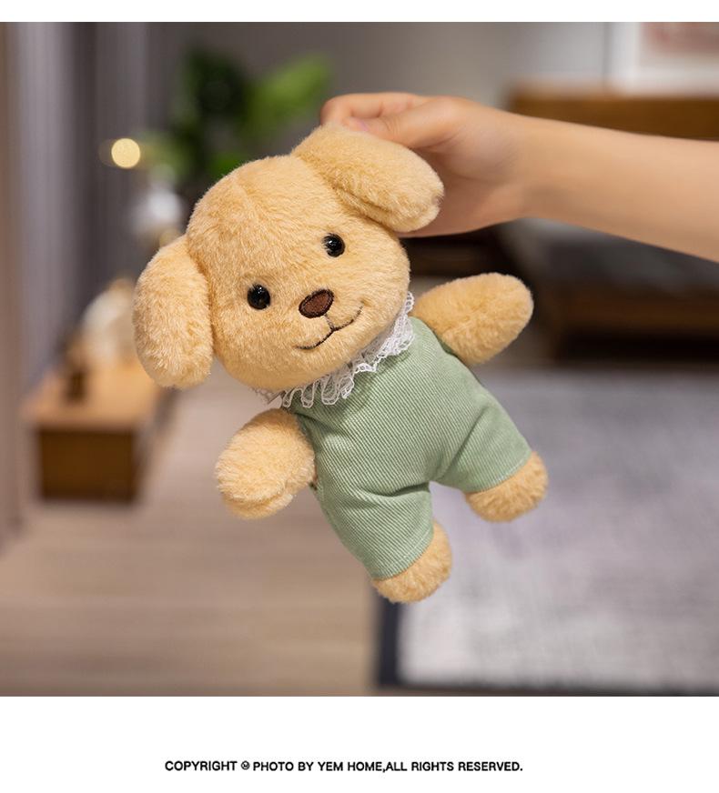 Little Red Book Cute Poodle Doll Plush Comfort Toy for Children