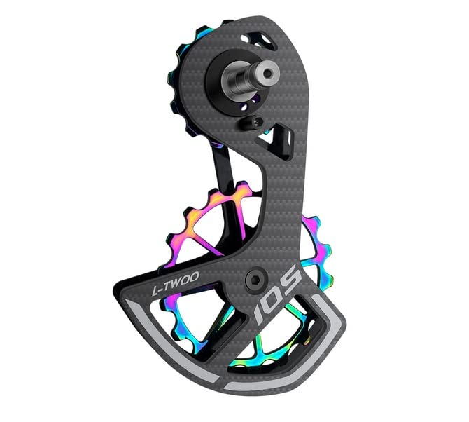 

Для 105 R7000 R7100 Карбоновый Большой Шкив с Керамическим Подшипником Набор Шкивов Набор Шестерен с Подшипником из Углеродного Волокна Направляющее Колесо Заднего Колеса