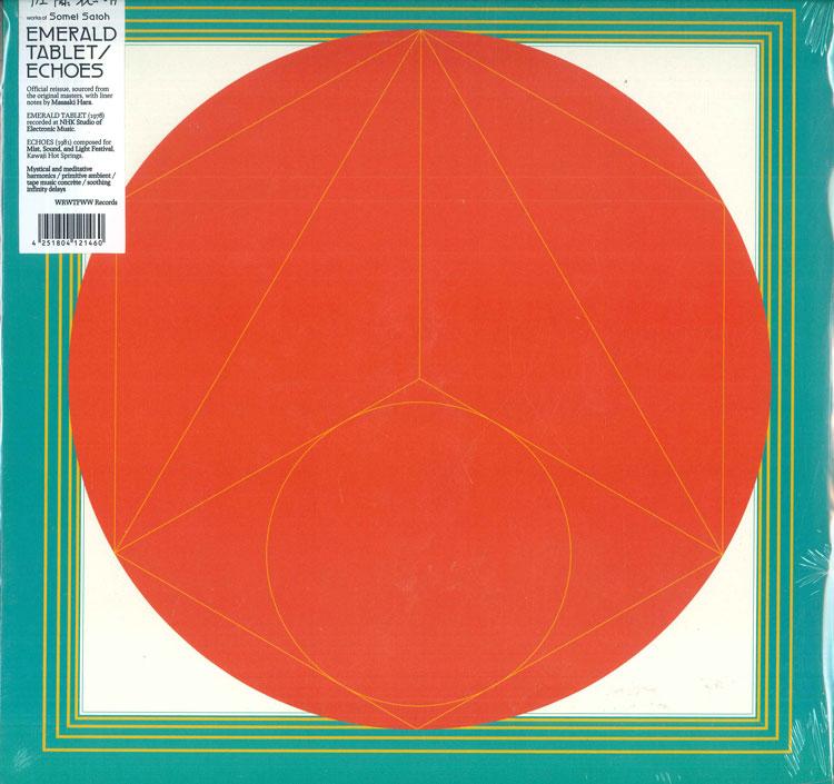 

LP Record SOMEI SATOH - Emerald Tablet / Echoes WRWTFWW044 We Release What 2020 Switzerlan Japanese Pop/Rock