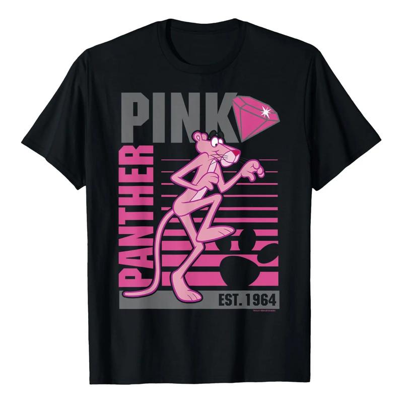 Camiseta Con Forma De Retrato Con Forro De Pantera Rosa S