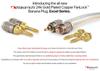 Nakamichi FanLock Excel Series 24k Gold Plated Banana Plugs 10 AWG 18 AWG Gauge Size 4mm for Speaker Amplifier Stereo Home Theater Radio Audio Wire