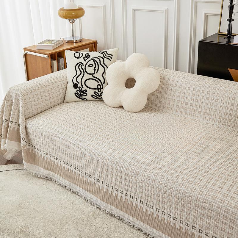 Sofa Towel Ins Style Sofa Cover Sofa Cover Towel All-Inclusive Universal Sofa Cover Four Seasons Universal Camping Cover Blanket