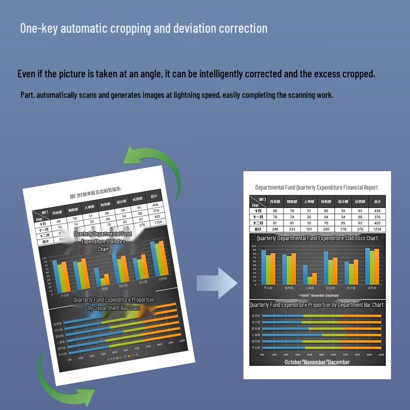 Dianyipai U3000 20MP A3/A4 High-Speed Document Scanner CN plug (adapter included)