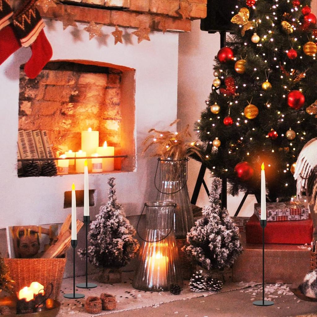 3Pcs/Set European Style Metal Candle Holders Candlestick Fashion Wedding Table Candle Stand Exquisite Candlestick Christmas Gift