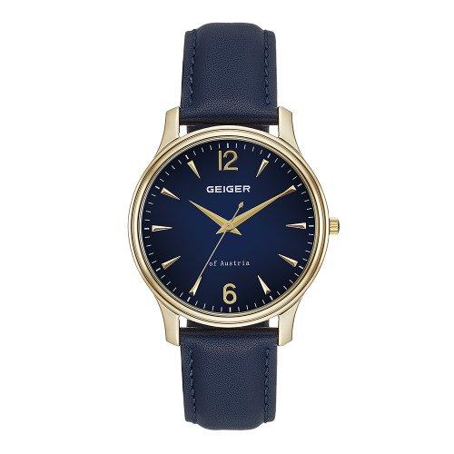 

[GEIGER] GEIGER Men s Leather Watch GE1236GDBU_M GE1236GDBU_M