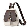 Trendy Colorful Large Capacity Backpack For Women Stylish Chic Durable Pu Material