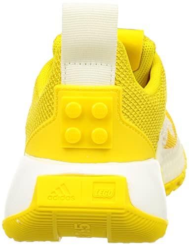 Adidas LEGO(R) Sport Pro LWO62 Kinder-Laufschuhe, Equity Yellow/Off-White/Rot (GZ2417), 20.0 cm