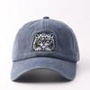 Embroidered Cat Baseball Cap Cotton Soft Vintage Sun Hat Women Men