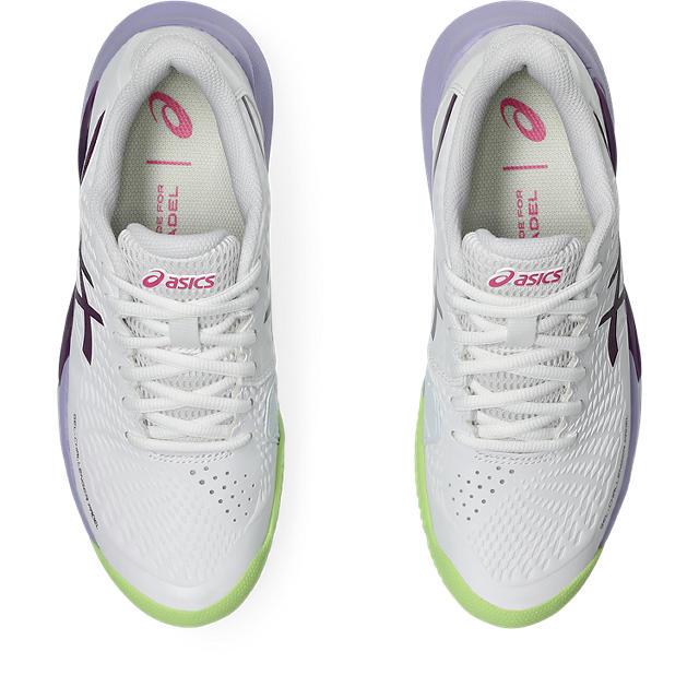Padel Shoes Asics White Malva Intense Size 37 Gel Challenger 14 Padel