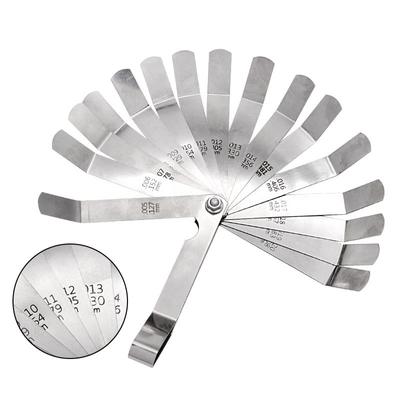 Motorcycle Engine Valve Screw Adjusting Spanner Tool Valve Clearance Adjustment Tools + Feeler Gauge 0.005 - 0.020 Inch