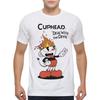 Tričko Cuphead Deal with the Devil, Pánské a Dámské Velikosti