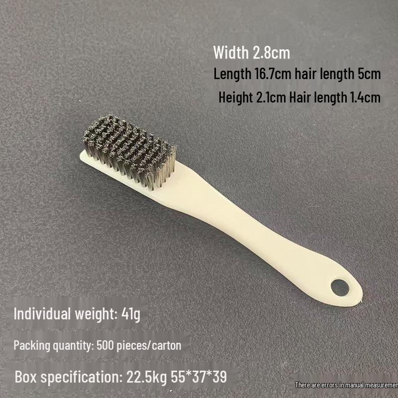 

High-Density Stainless Steel Wire Brush with Wenge Handle for Paint and Rust Removal