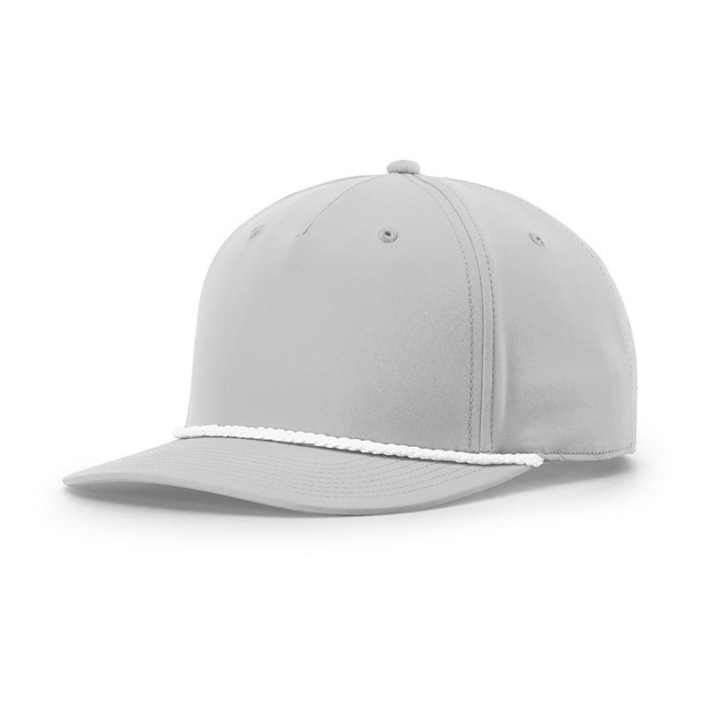 WoZhen Summer White Black Unisex Richardson 256 Trucker Hat High Quality Custom Snapback Cap Rope Fashionable Canvas for Outdoor