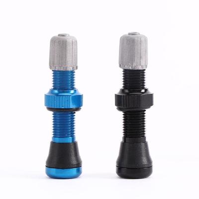 40mm Aluminium Zinc Zinc Alloy Sealant Tubeless Tire Valves Bike Valves Schrader Valve Vacuum Nozzle