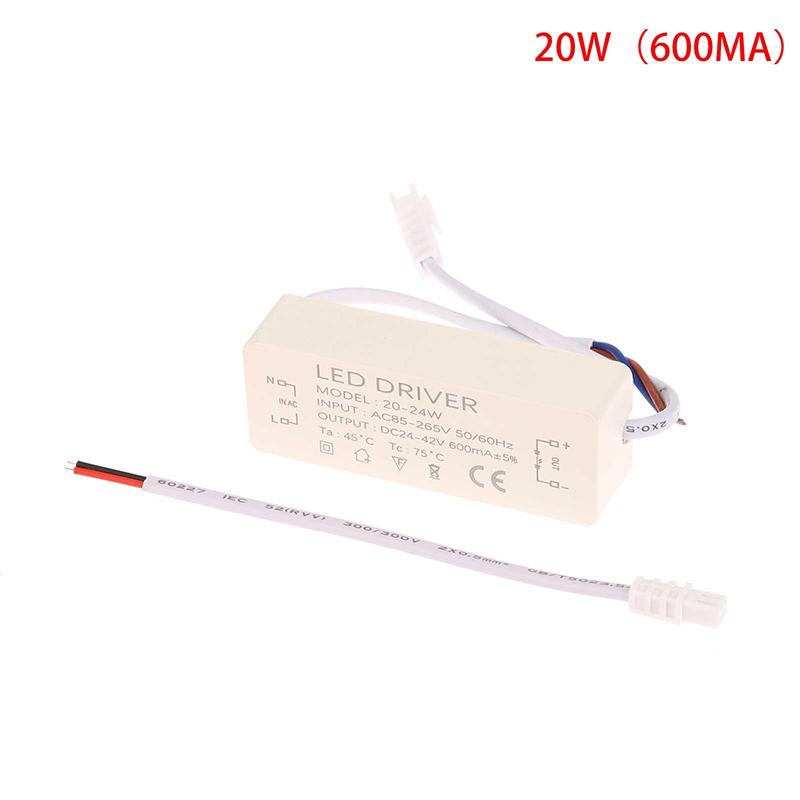 Led Driver 300Ma 1-3W 3-5W 4-7W 8-12W 12-18W 18-25W 25-36W 20/30/36W Led Power Supply Unit Ac85-265V Led Lighting Transformers