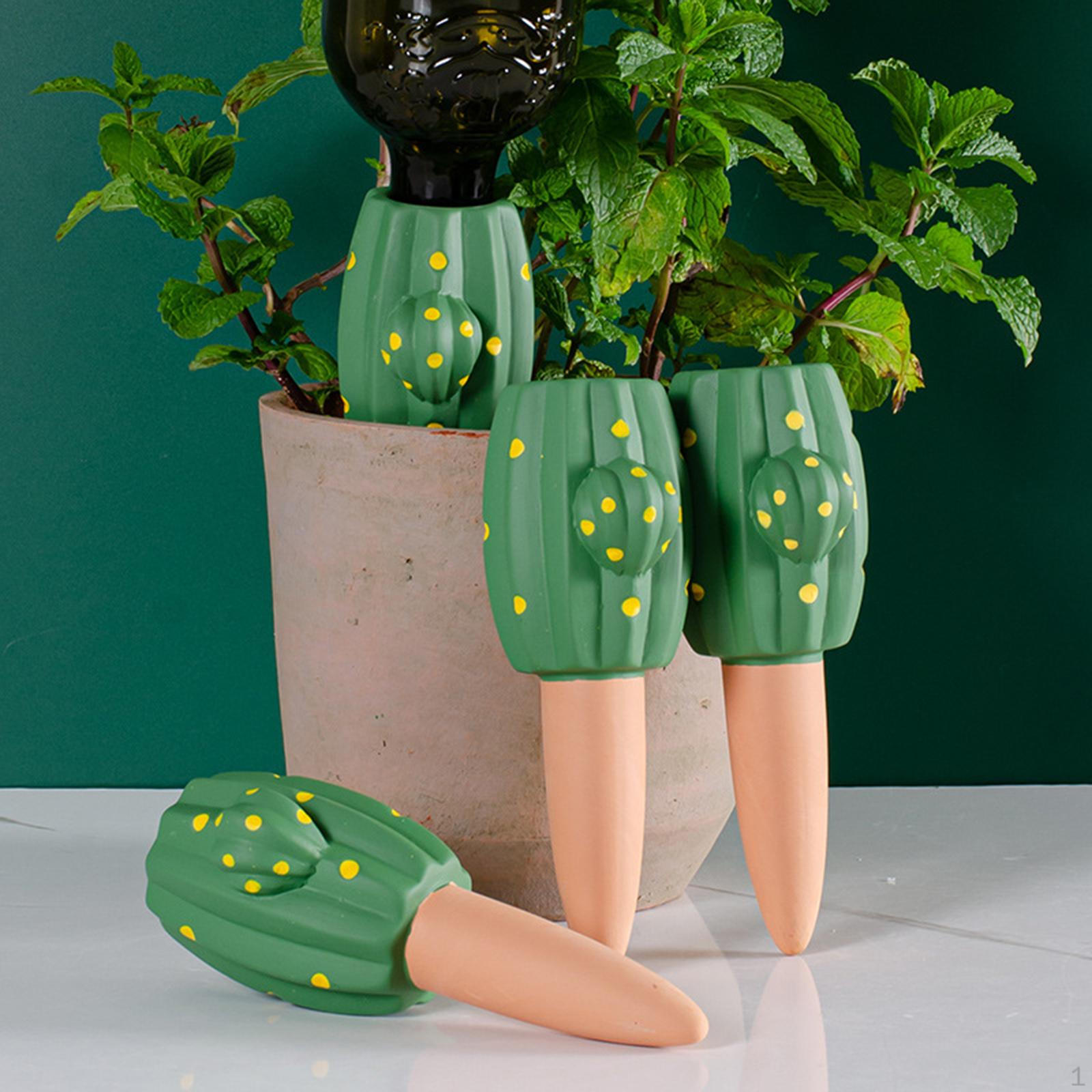 4 шт. Шипы для полива растений Капельное орошение Декор цветочного горшка Самополив для