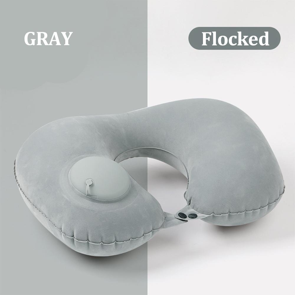 2pcs Inflatable Neck Pillow for Traveling Blow Up Neck Pillows for Air Travel Travel Pillows Inflatable U-shaped Pillow