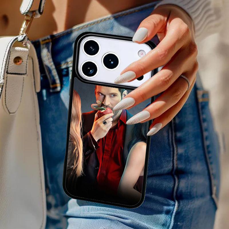 Lucifer Morningstar TV series Phone Case For iPhone 17 Air 14 15 13 12 Max Cover For Apple 16e 11 Pro Max Plus Coque
