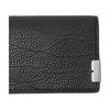 Burberry Letter Logo Flap Card Holder Women Wallets Black 80837721