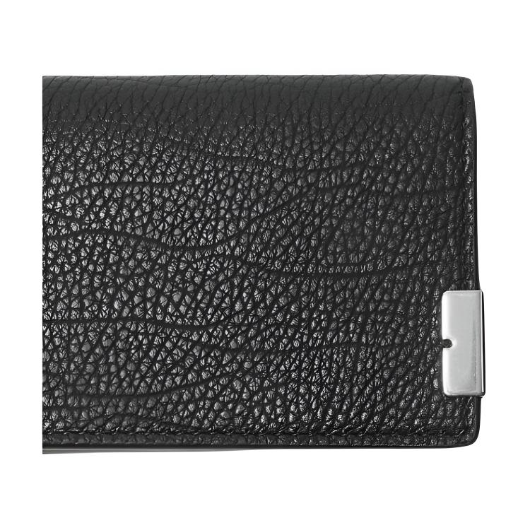 Burberry Letter Logo Flap Card Holder Women Wallets Black 80837721