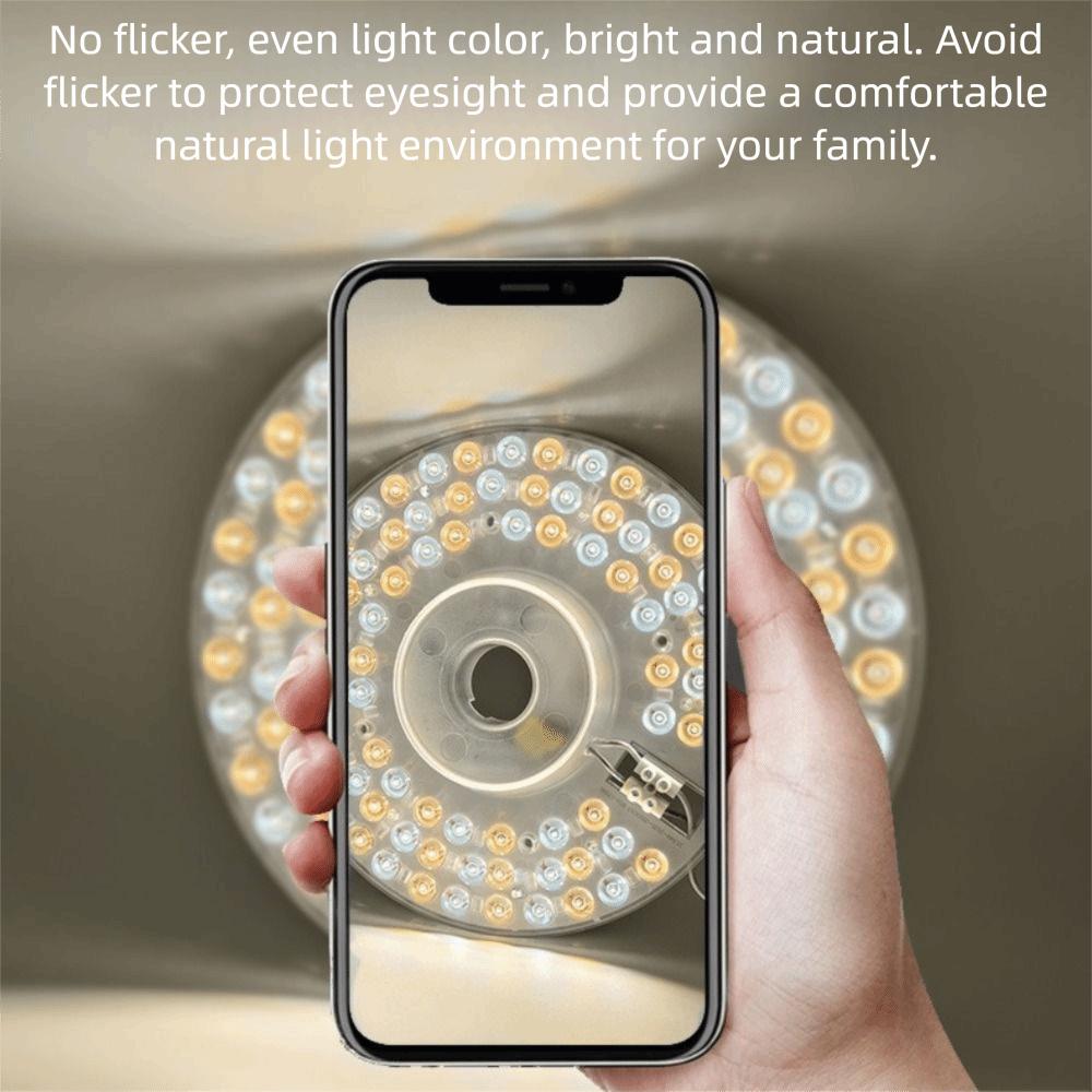 תאורת מעגל צורה עגולה פאנל LED אור חשמל AC 20W 40W 60W 100W מודול LED תאורת תקרה תאורת תלייה