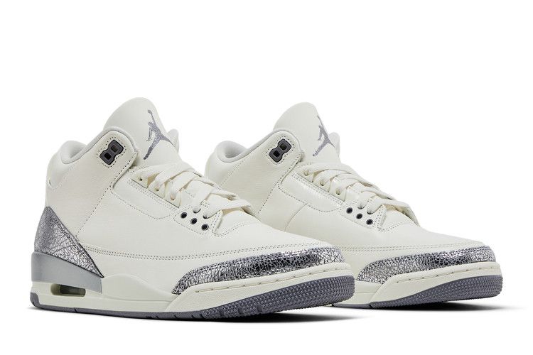 Jordan 3 Retro Sail Cement Grey (Women's)