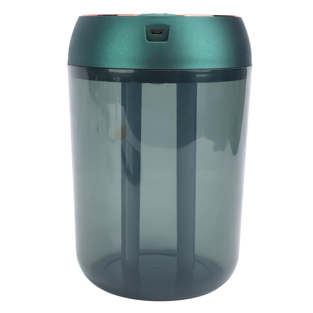 Desktop Luftbefeuchter 2000 ML Kaltnebel-Luftbefeuchter Doppel-Sprühdüse Buntes Nachtlicht Topfill