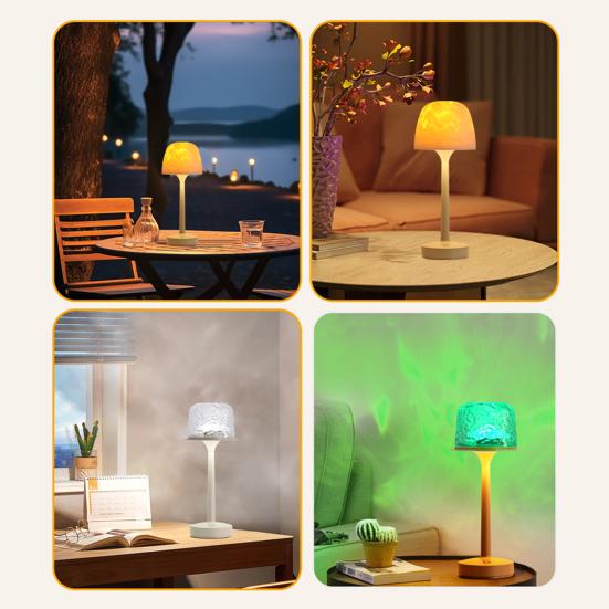 LED Night Light with Remote Control Dimmable Rechargeable 16 Colors