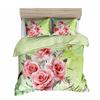Rose Romantic Flowers Duvet Cover - Floral Theme, Ideal Valentine's Day Gift for Couples